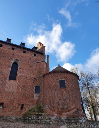 Zamek krzyzacki w Barcianach 1