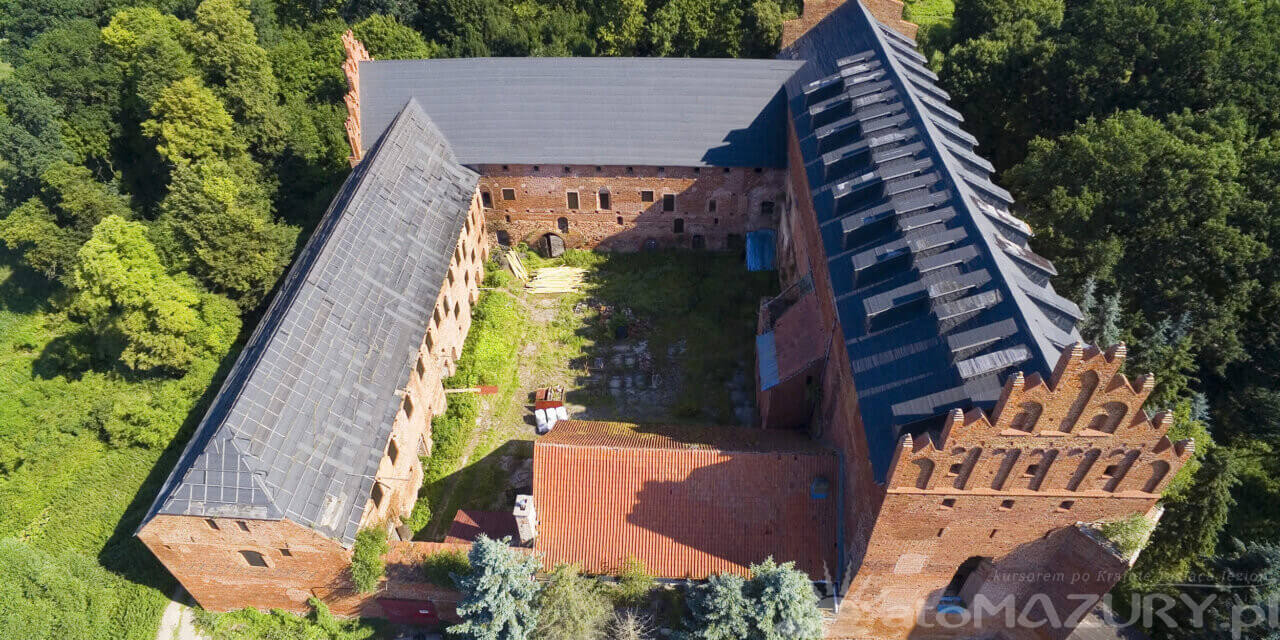 Zamek krzyżacki w Barcianach