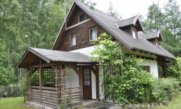 Ośmioosobowy domek letniskowy w Jerutkach