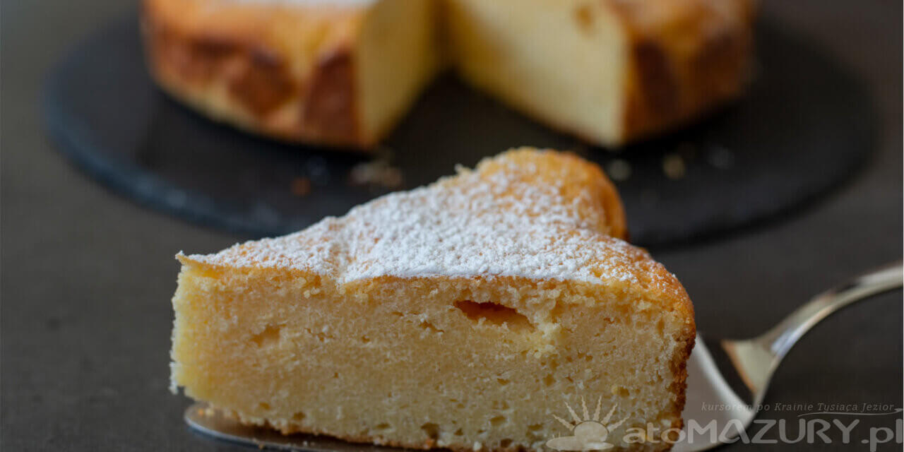 Aksamitny sernik „atoMazury”