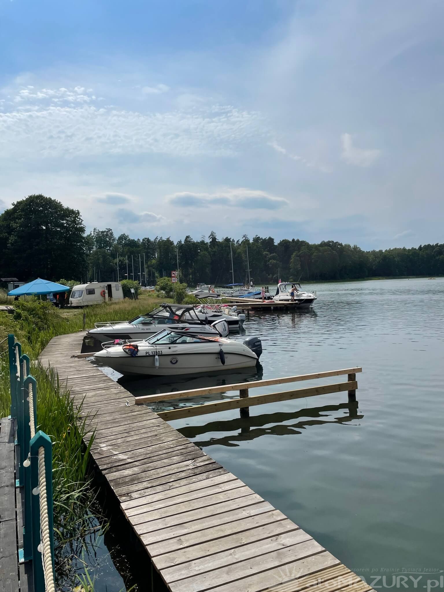 bezpiecznie na lodzce na mazurach 1