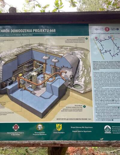 SZLAK PIESZY FORTYFIKACJI SZCZYCIENSKIEJ POZYCJI LESNEJ 4