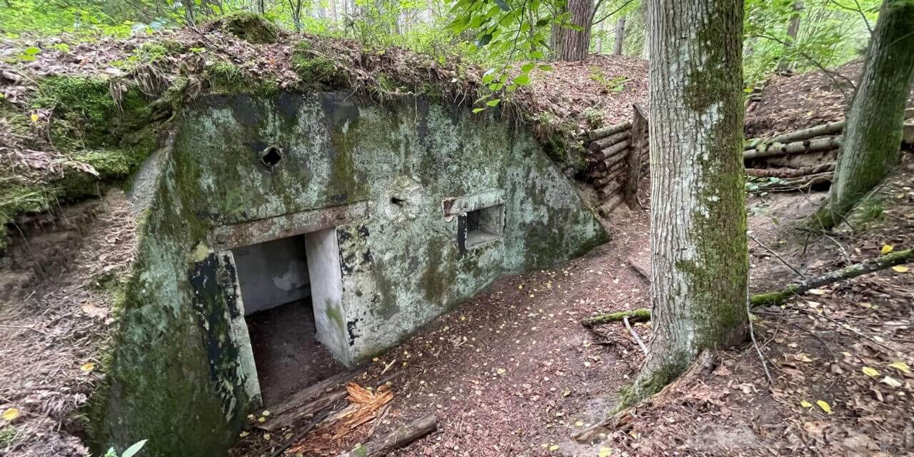 Szlak Pieszy Fortyfikacji Szczycieńskiej Pozycji Leśnej – Historia I i II Wojny Światowej w Spychowie