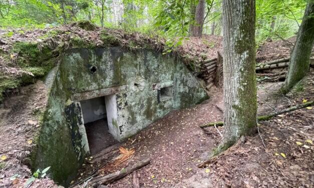 Szlak Pieszy Fortyfikacji Szczycieńskiej Pozycji Leśnej – Historia I i II Wojny Światowej w Spychowie